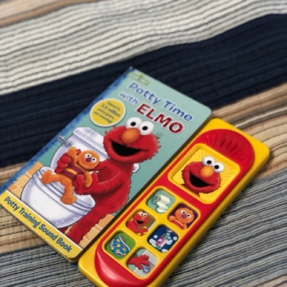 Elmo Potty Training Sound Book